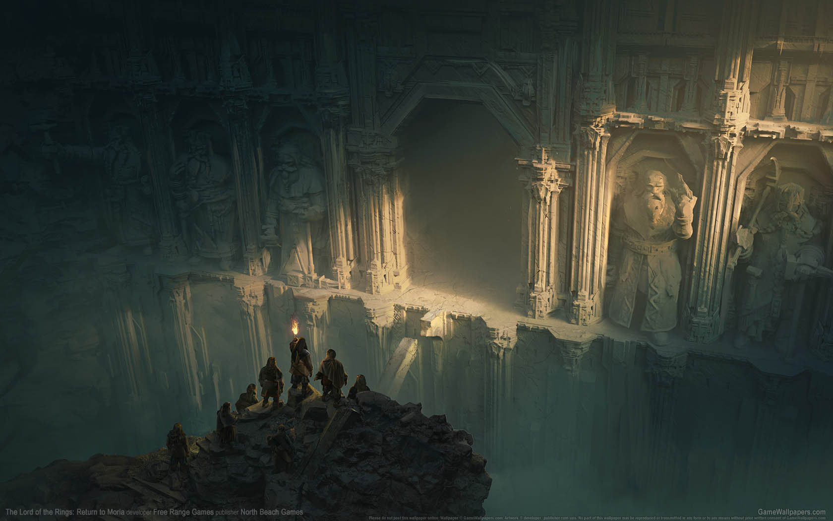The Lord of the Rings: Return to Moria wallpaper 04 1680x1050