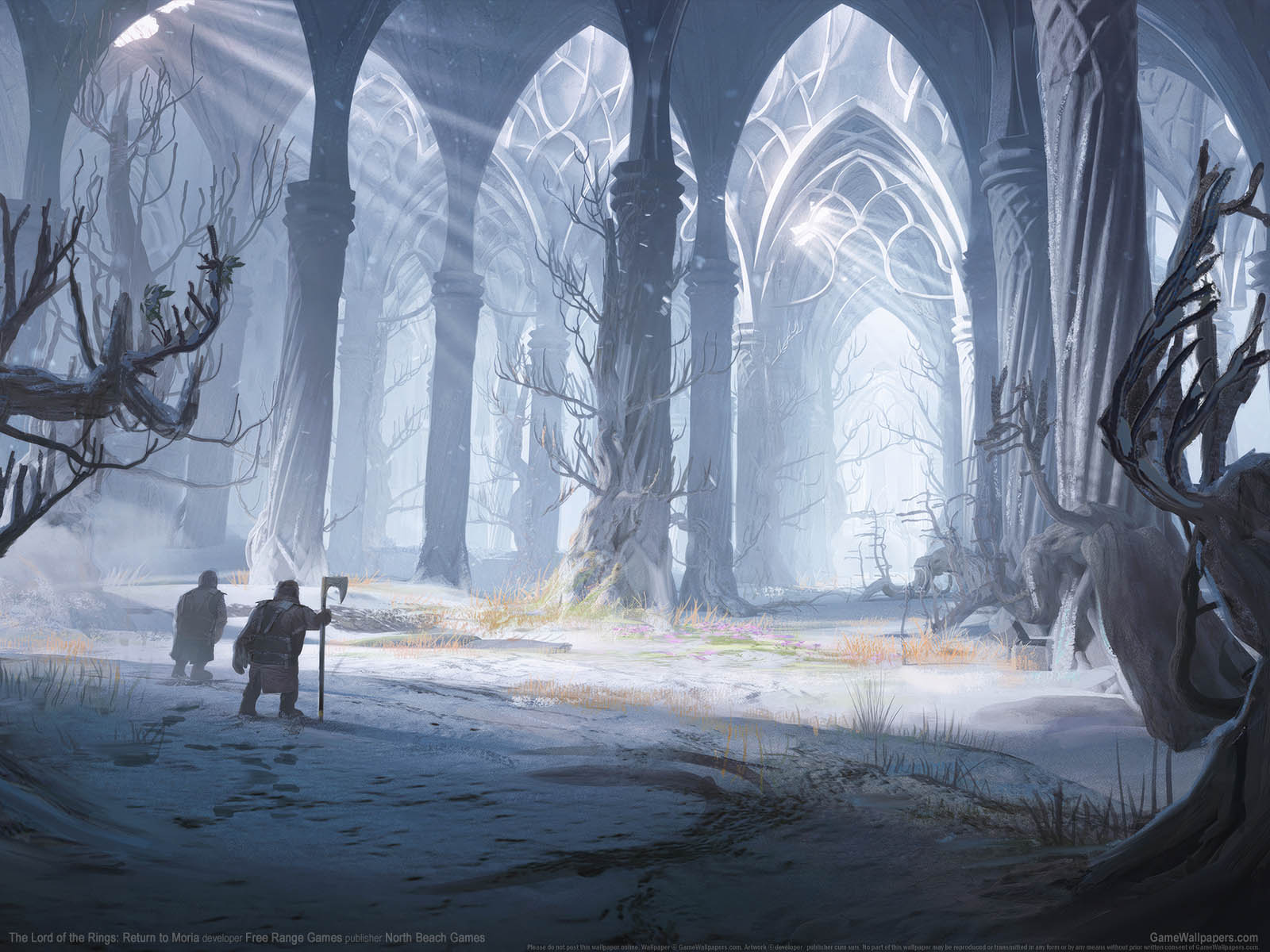 The Lord of the Rings%25253A Return to Moria wallpaper 06 1600x1200