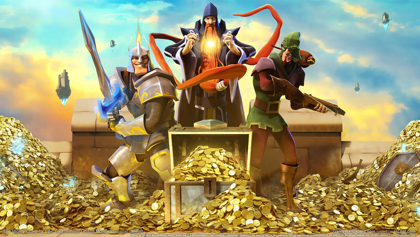 The Mighty Quest for Epic Loot wallpaper 01 1360x768