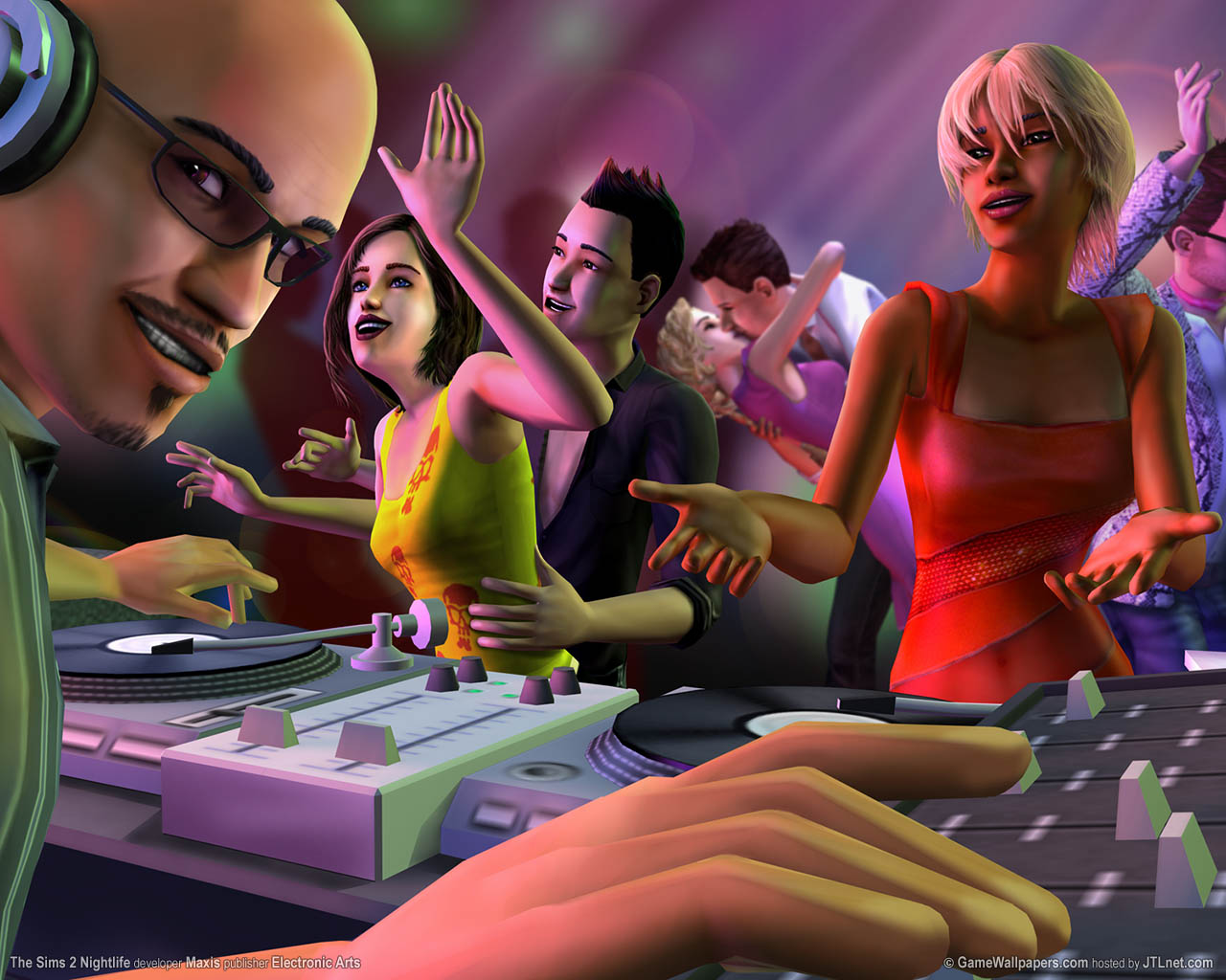 The Sims 2 Nightlife fond d'cran 02 1280x1024