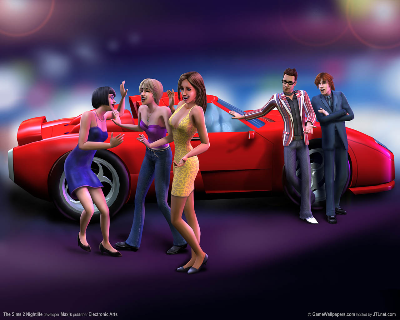 The Sims 2 Nightlife wallpaper 04 1280x1024