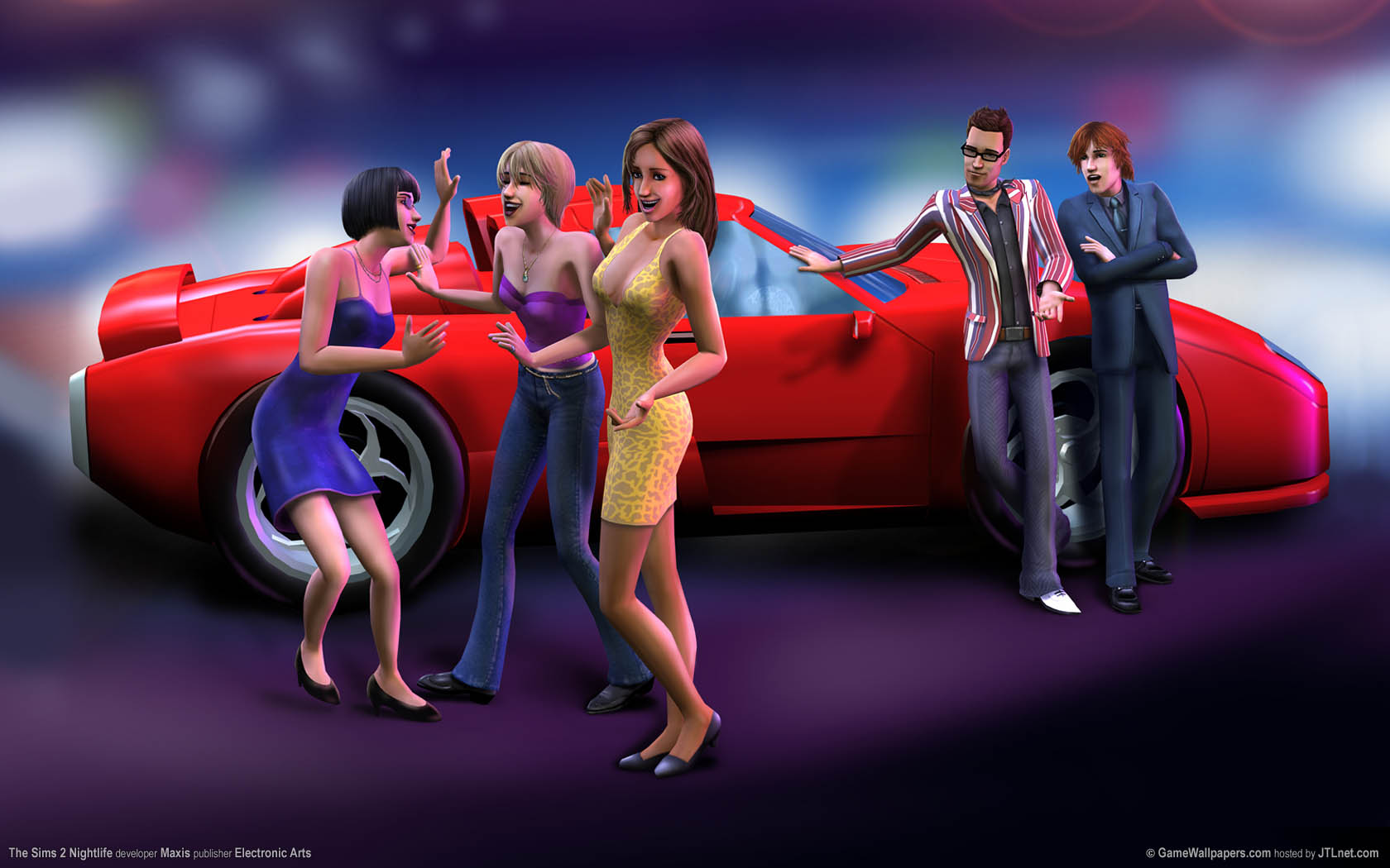 The Sims 2 Nightlife wallpaper 04 1680x1050