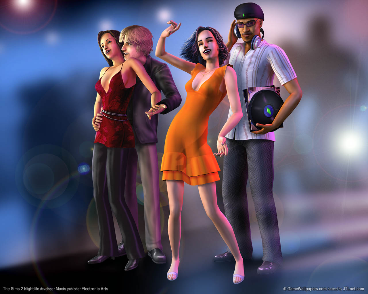 The Sims 2 Nightlife wallpaper 05 1280x1024