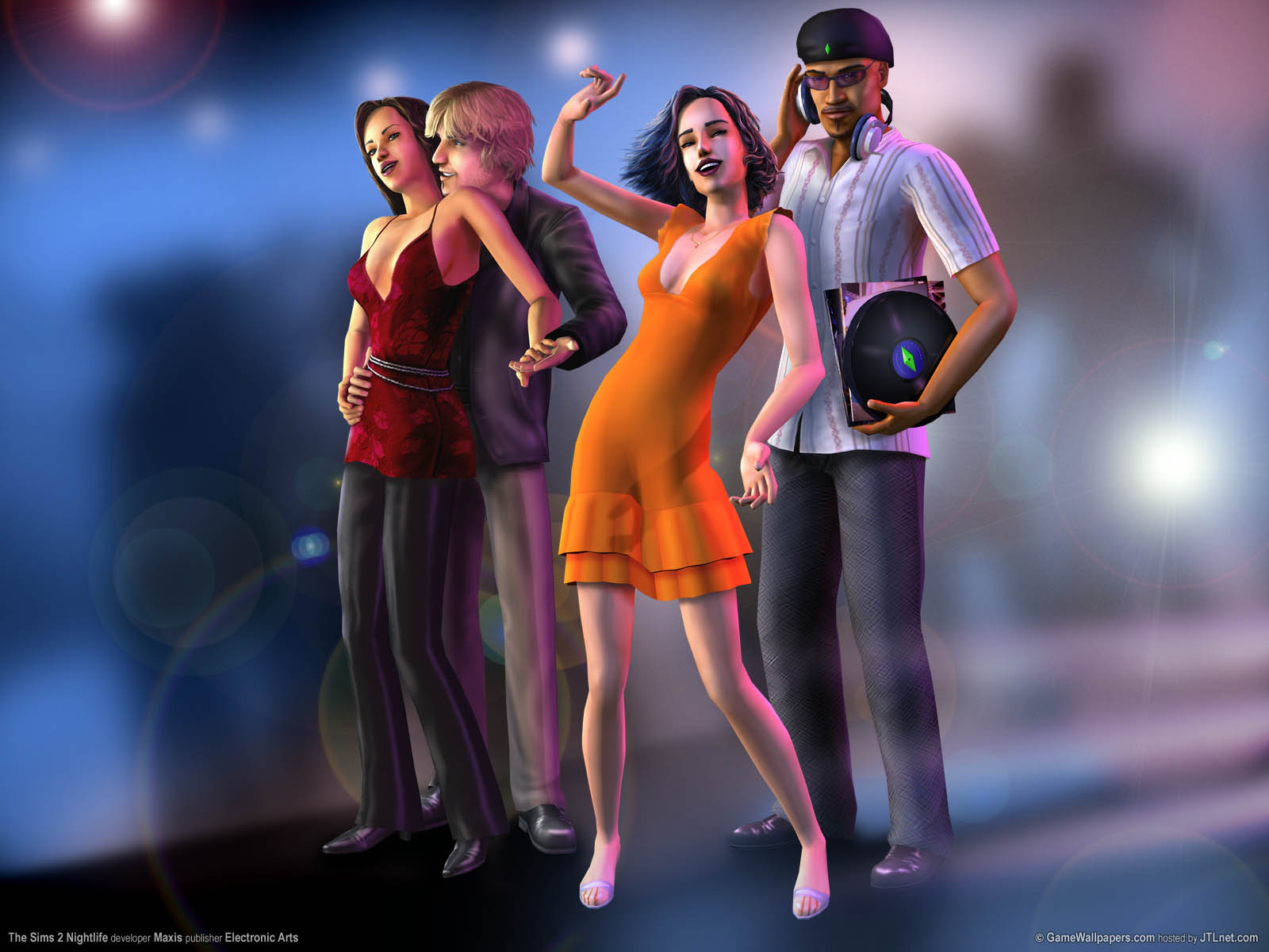 The Sims 2 Nightlife wallpaper 05 1600x1200