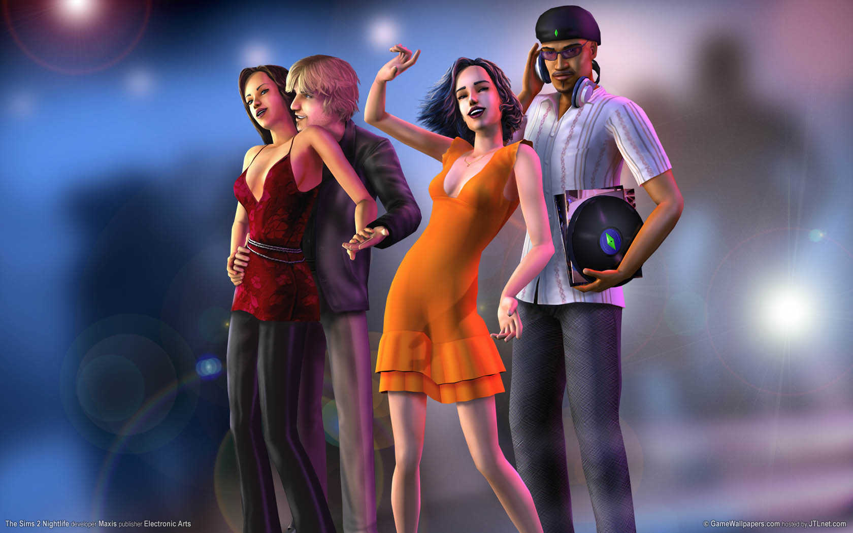 The Sims 2 Nightlife wallpaper 05 1680x1050