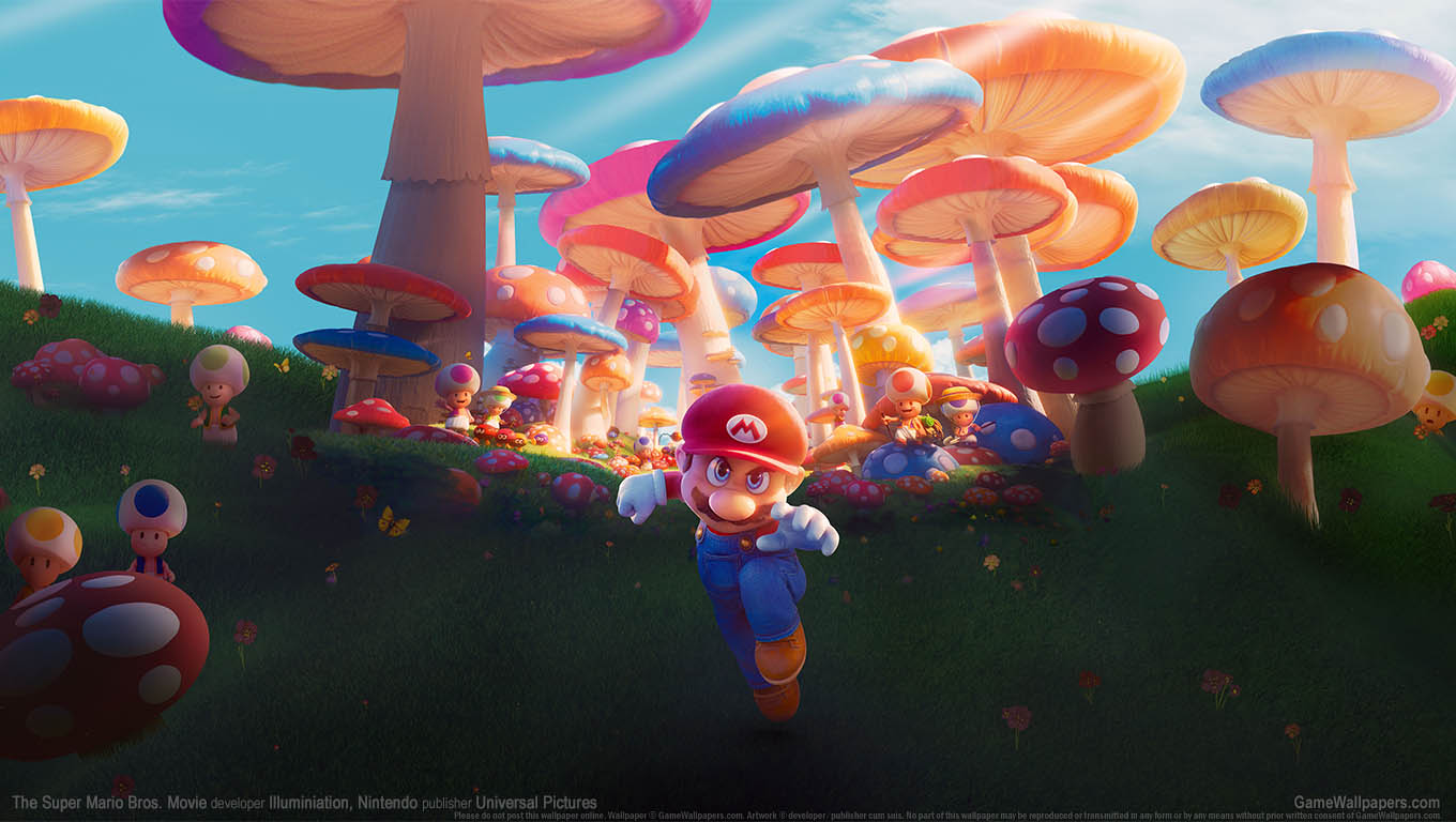 The Super Mario Bros. Movie wallpaper 01 1360x768