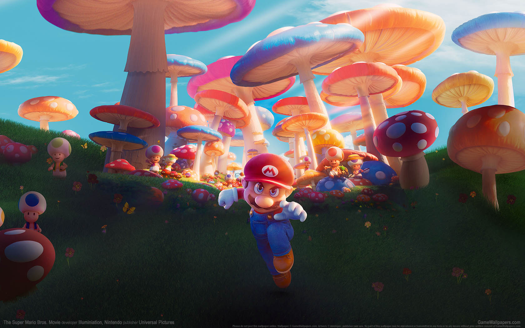 The Super Mario Bros. Movie achtergrond 01 1680x1050
