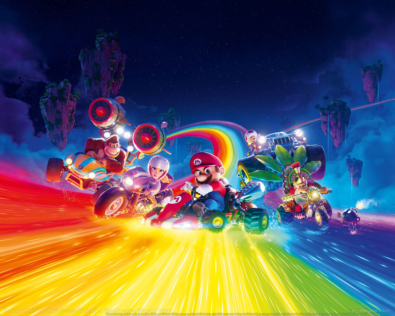 The Super Mario Bros. Movie achtergrond 02 1280x1024