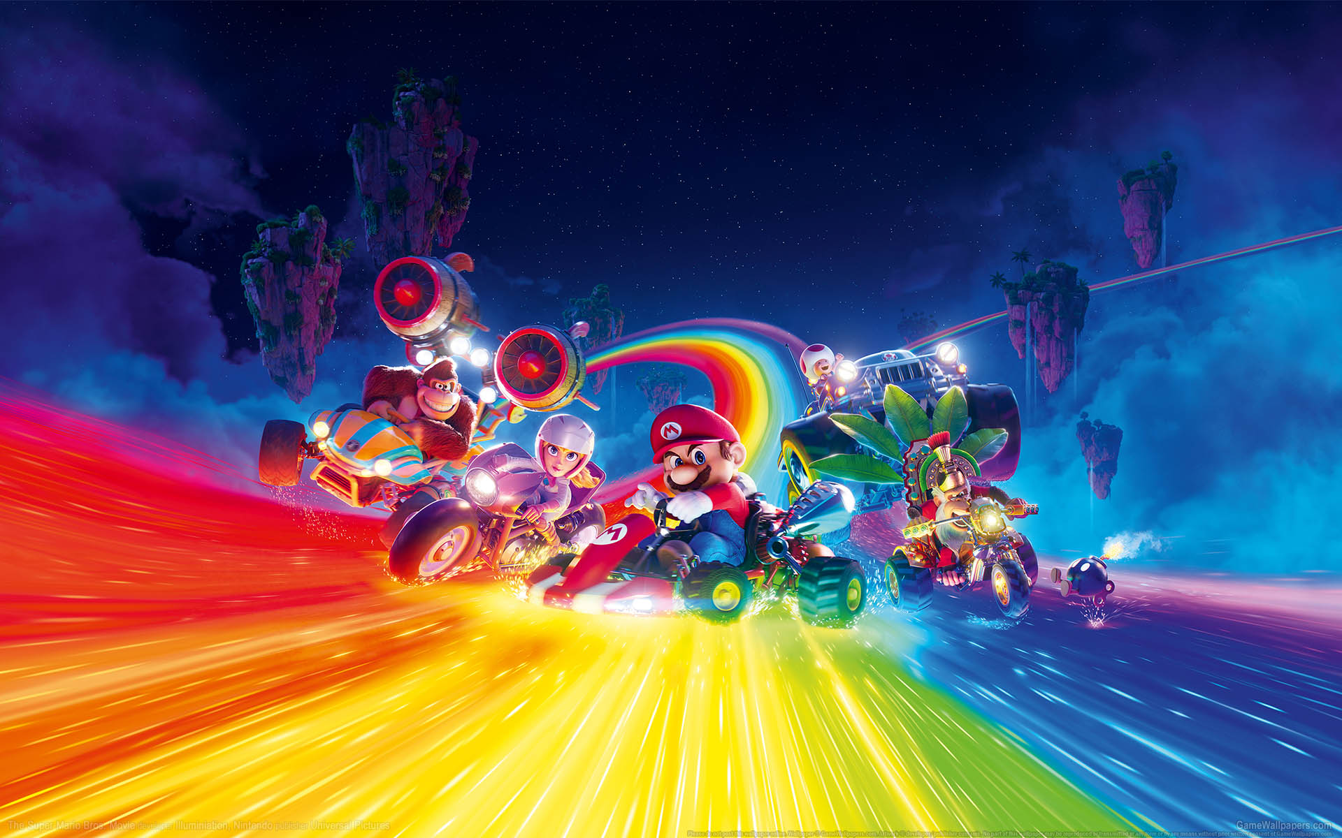The Super Mario Bros. Movie achtergrond 02 1920x1200