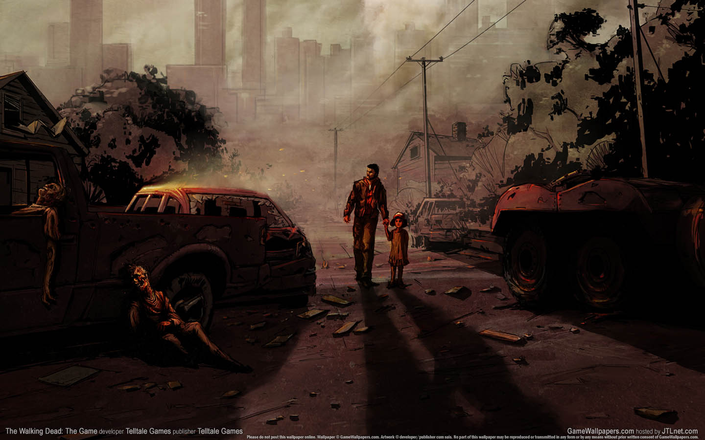 The Walking Dead: The Game wallpaper 01 1440x900