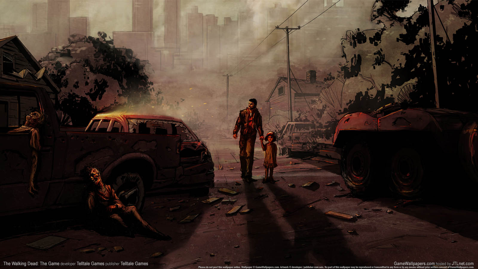 The Walking Dead: The Game Hintergrundbild 01 1600x900