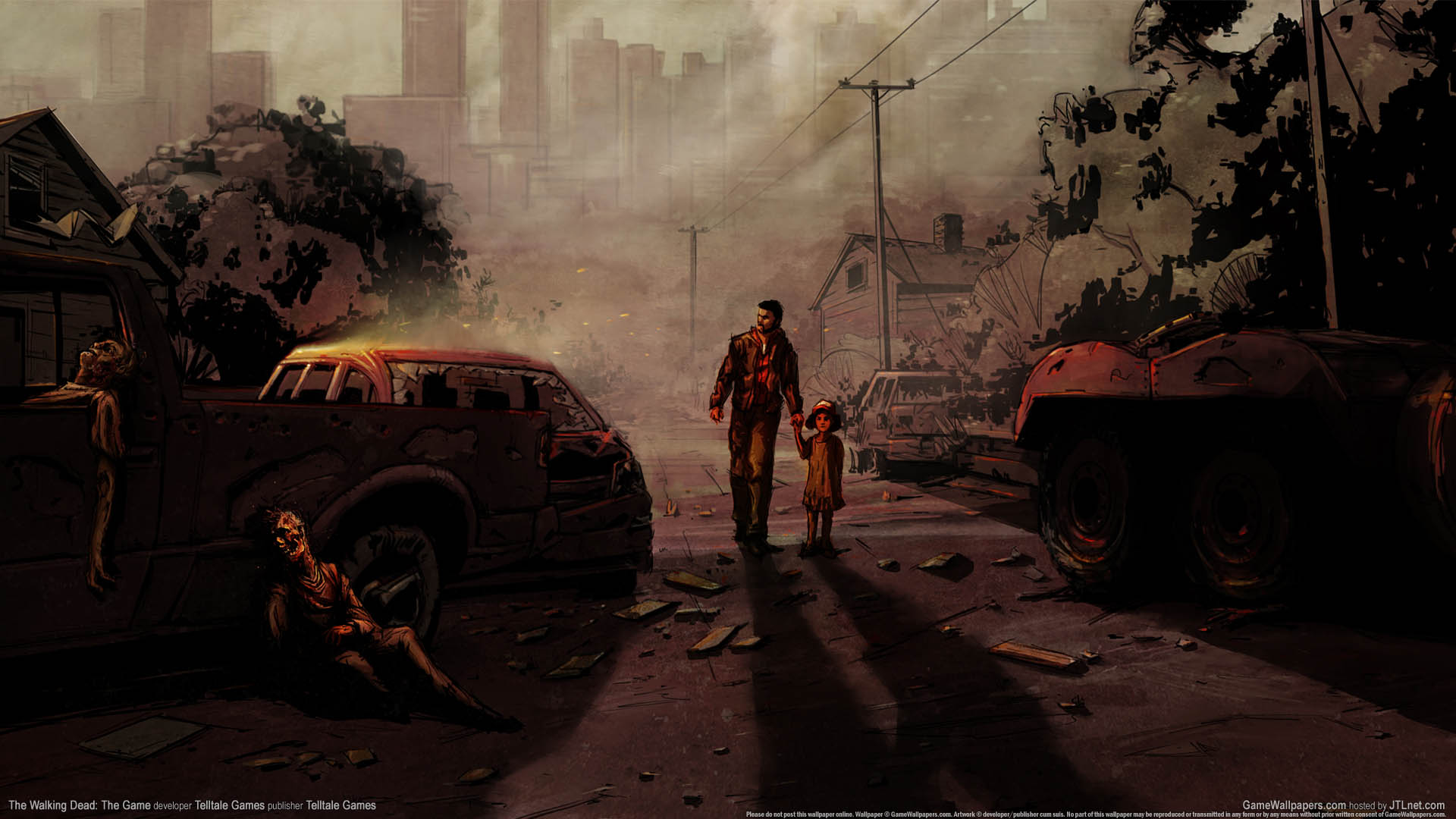 The Walking Dead: The Game fondo de escritorio 01 1920x1080