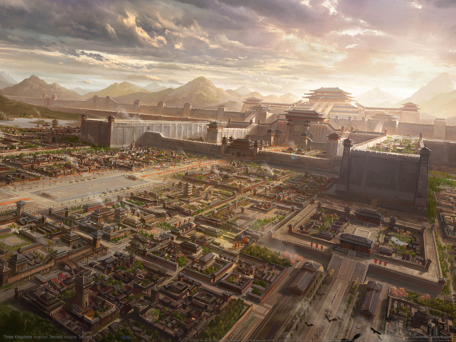 Three Kingdoms achtergrond 02 1600x1200
