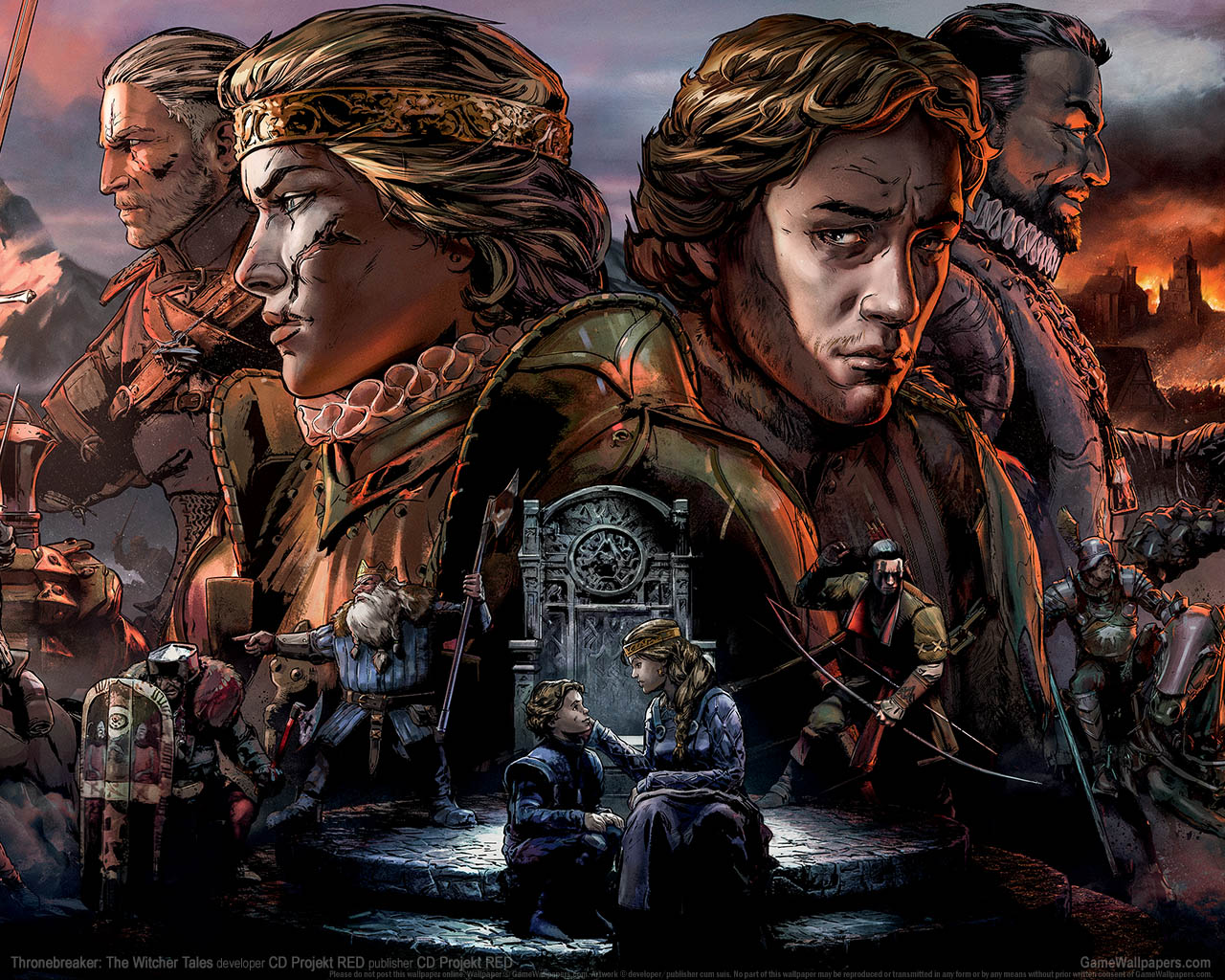 Thronebreaker: The Witcher Tales fondo de escritorio 01 1280x1024