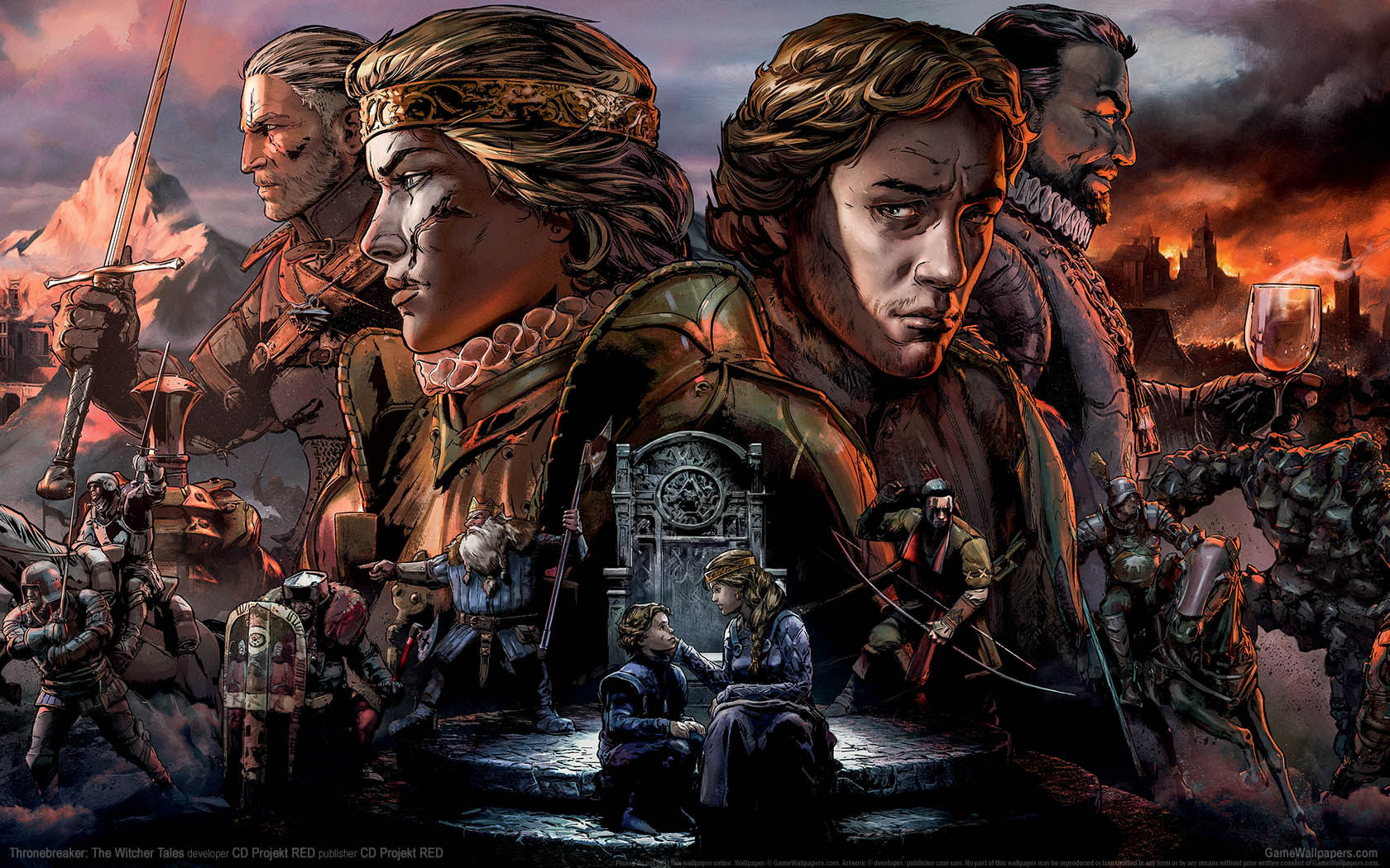 Thronebreaker: The Witcher Tales wallpaper 01 1680x1050