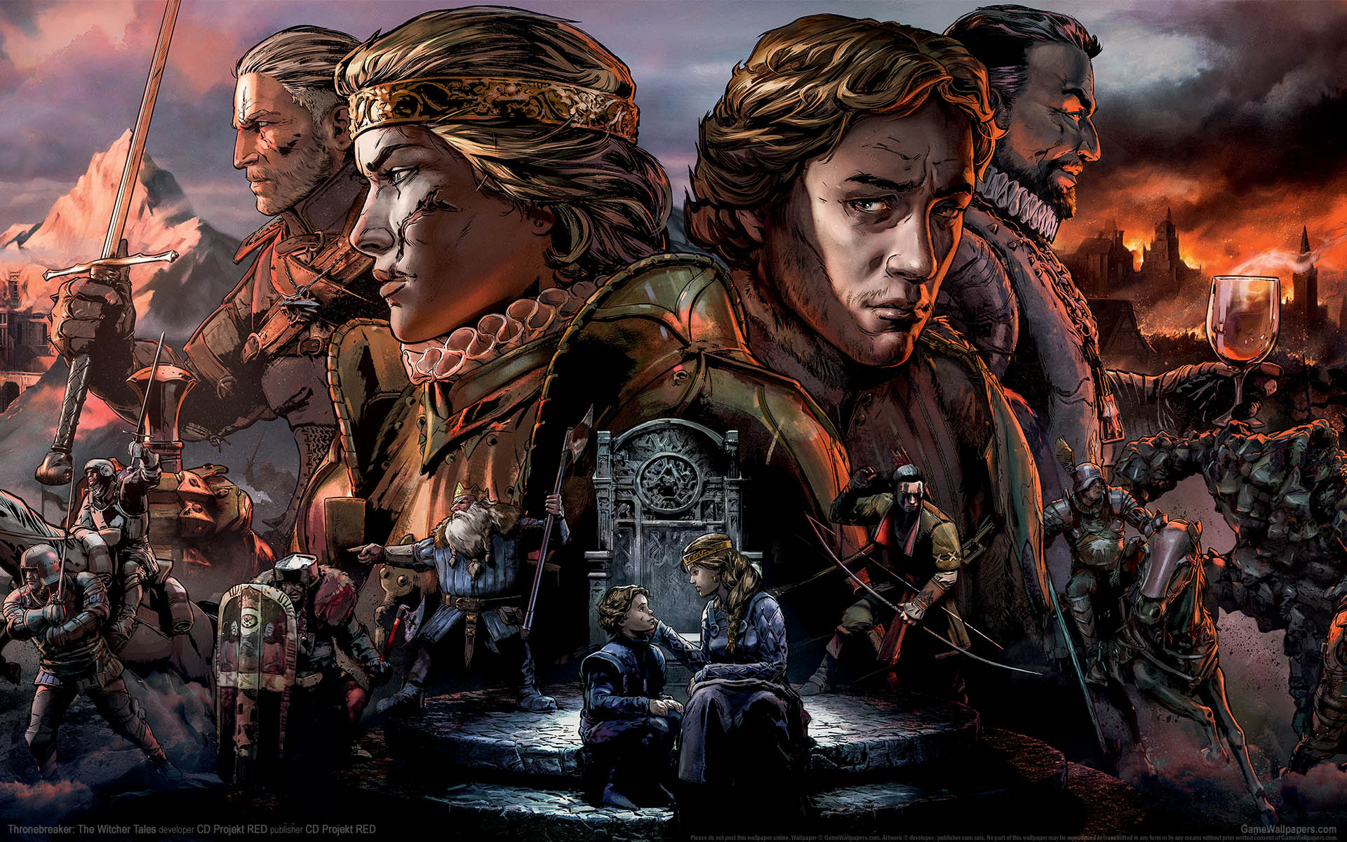 Thronebreaker: The Witcher Tales wallpaper 01 1920x1200