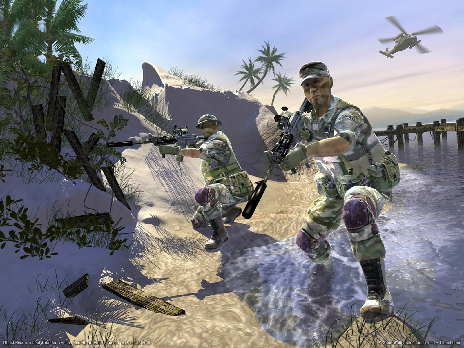 Tom Clancy's Ghost Recon: Island Thunder achtergrond 01 1600x1200