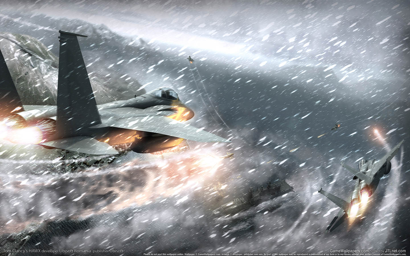 Tom Clancy's HAWX Hintergrundbild 05 1440x900