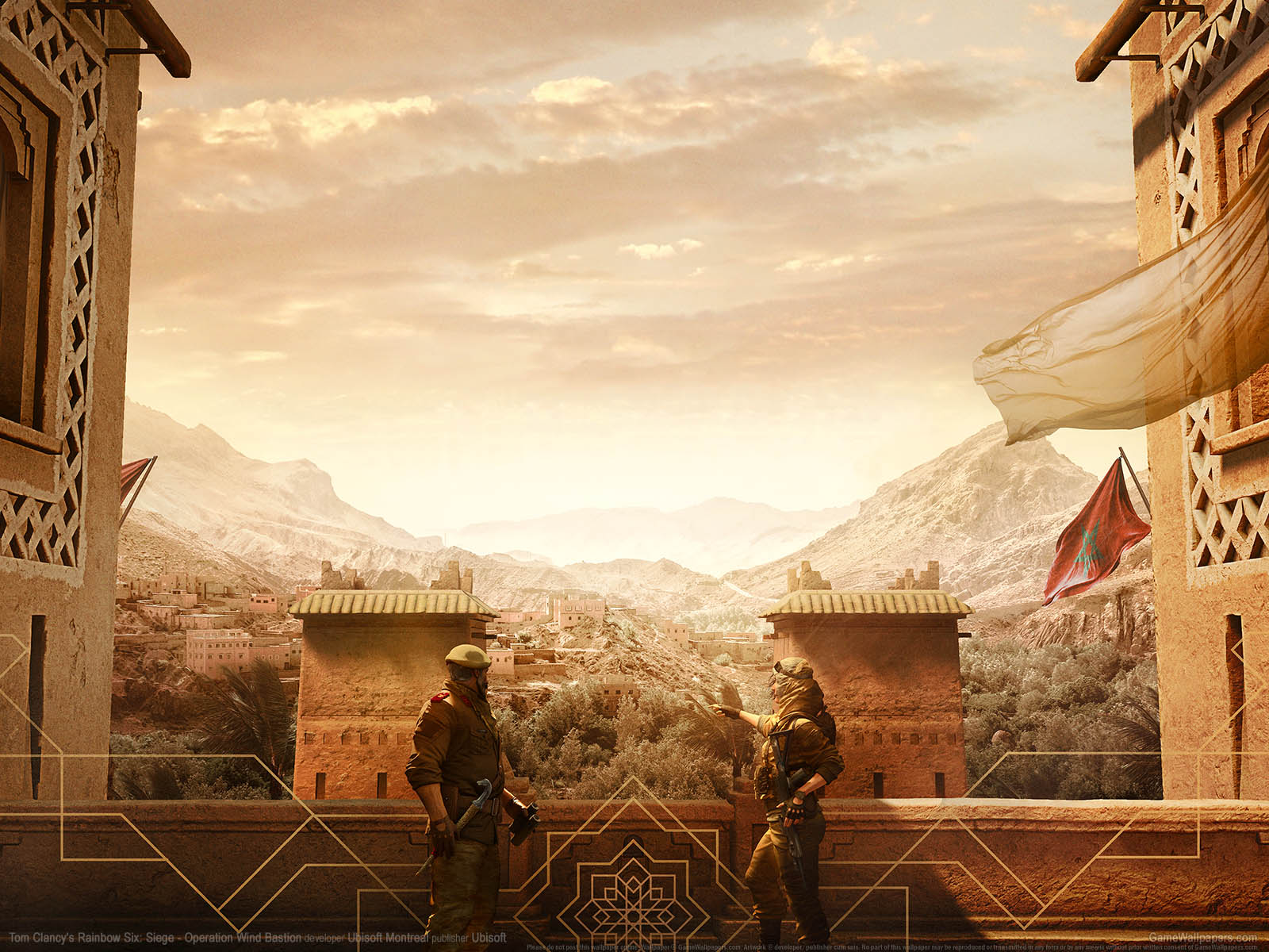 Tom Clancy's Rainbow Six: Siege - Operation Wind Bastion achtergrond 01 1600x1200