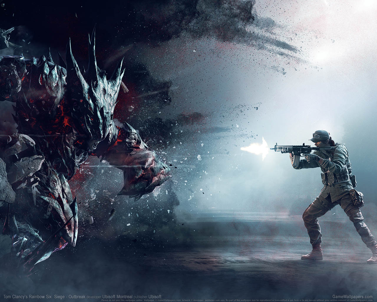 Tom Clancy's Rainbow Six: Siege - Outbreak achtergrond 01 1280x1024