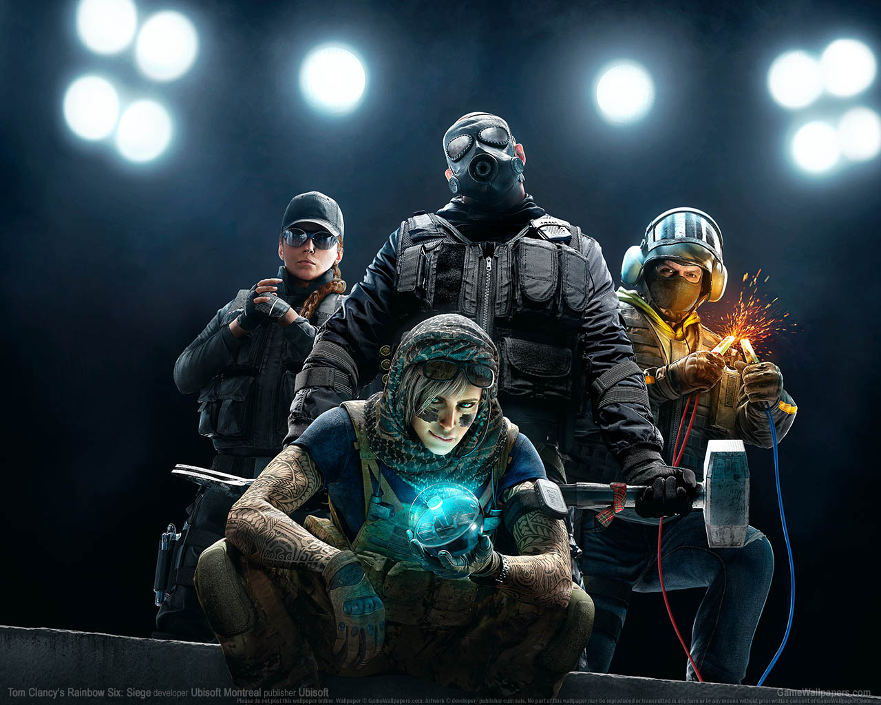 Tom Clancy's Rainbow Six: Siegeνmmer=06νmmer= Hintergrundbild  1280x1024