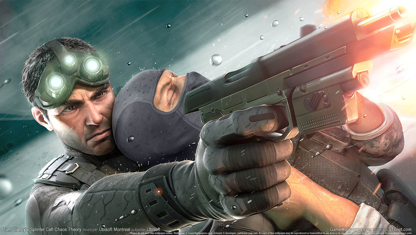 Tom Clancy's Splinter Cell Chaos Theory achtergrond 01 1360x768