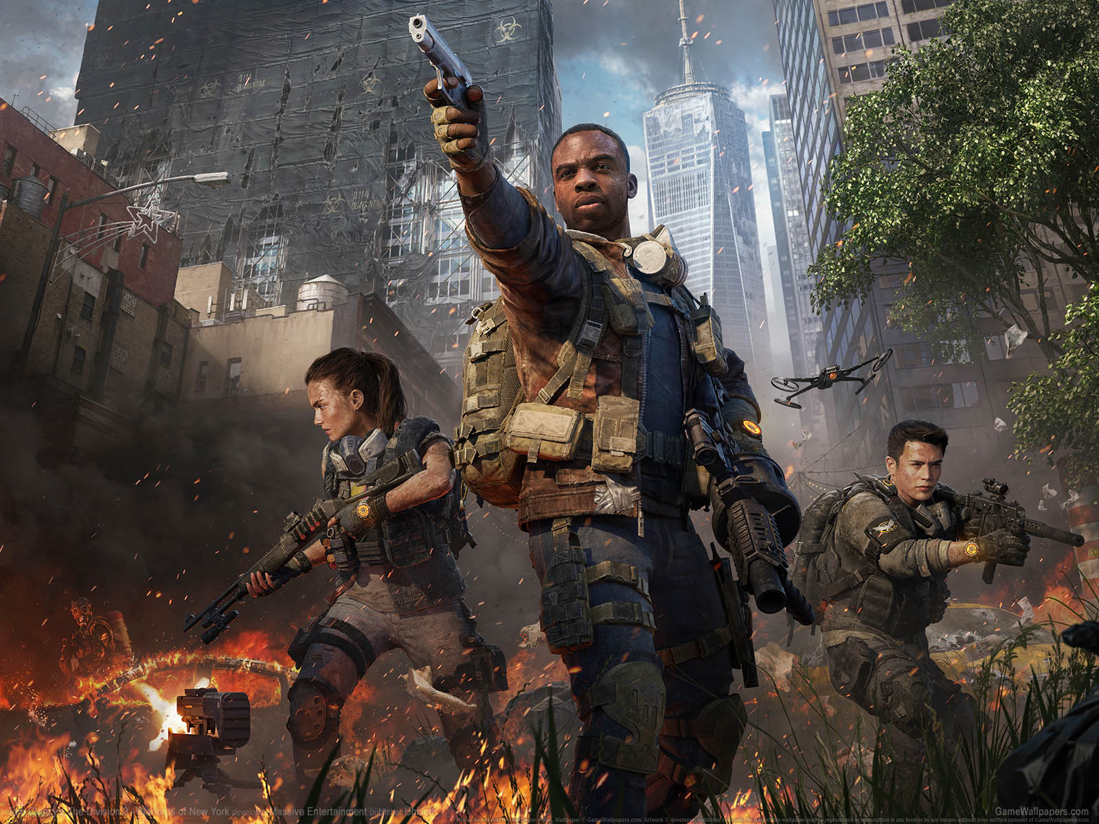 Tom Clancy%5C%27s The Division 2 - Warlords of New York achtergrond 02 1600x1200