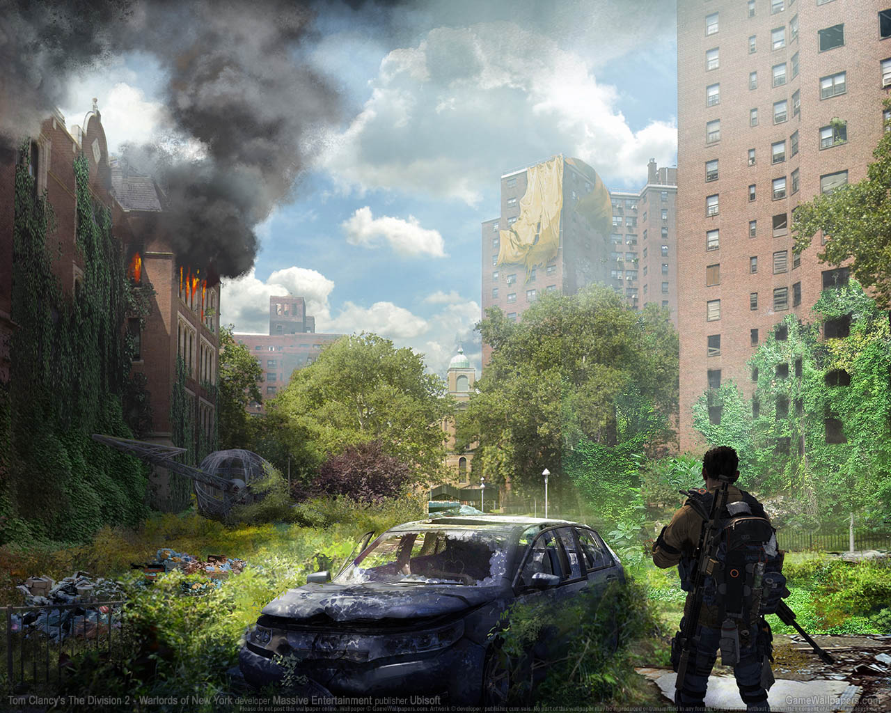 Tom Clancy%5C%27s The Division 2 - Warlords of New York achtergrond 03 1280x1024