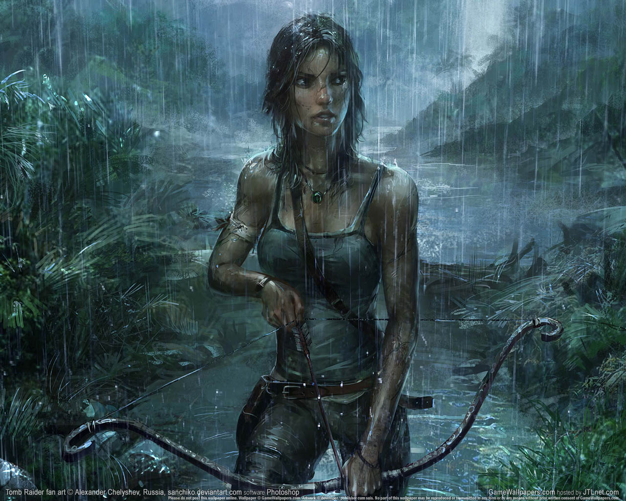 Tomb Raider fan art Hintergrundbild 01 1280x1024