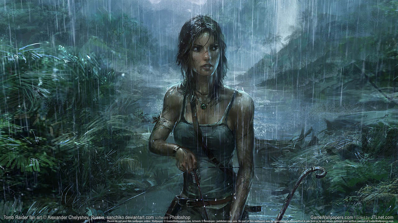 Tomb Raider fan art Hintergrundbild 01 1280x720