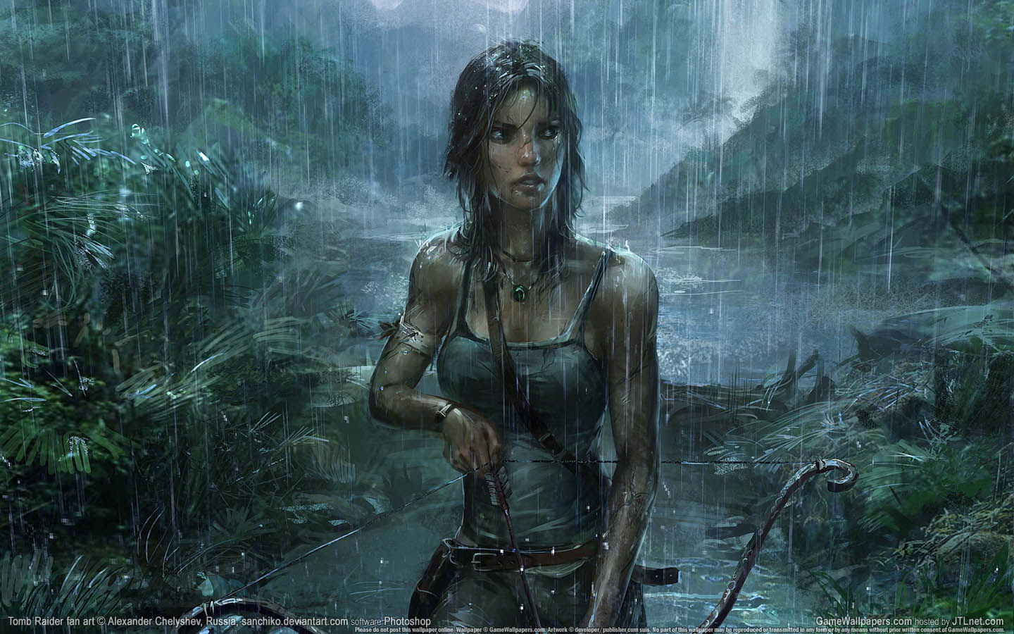 Tomb Raider fan art Hintergrundbild 01 1440x900