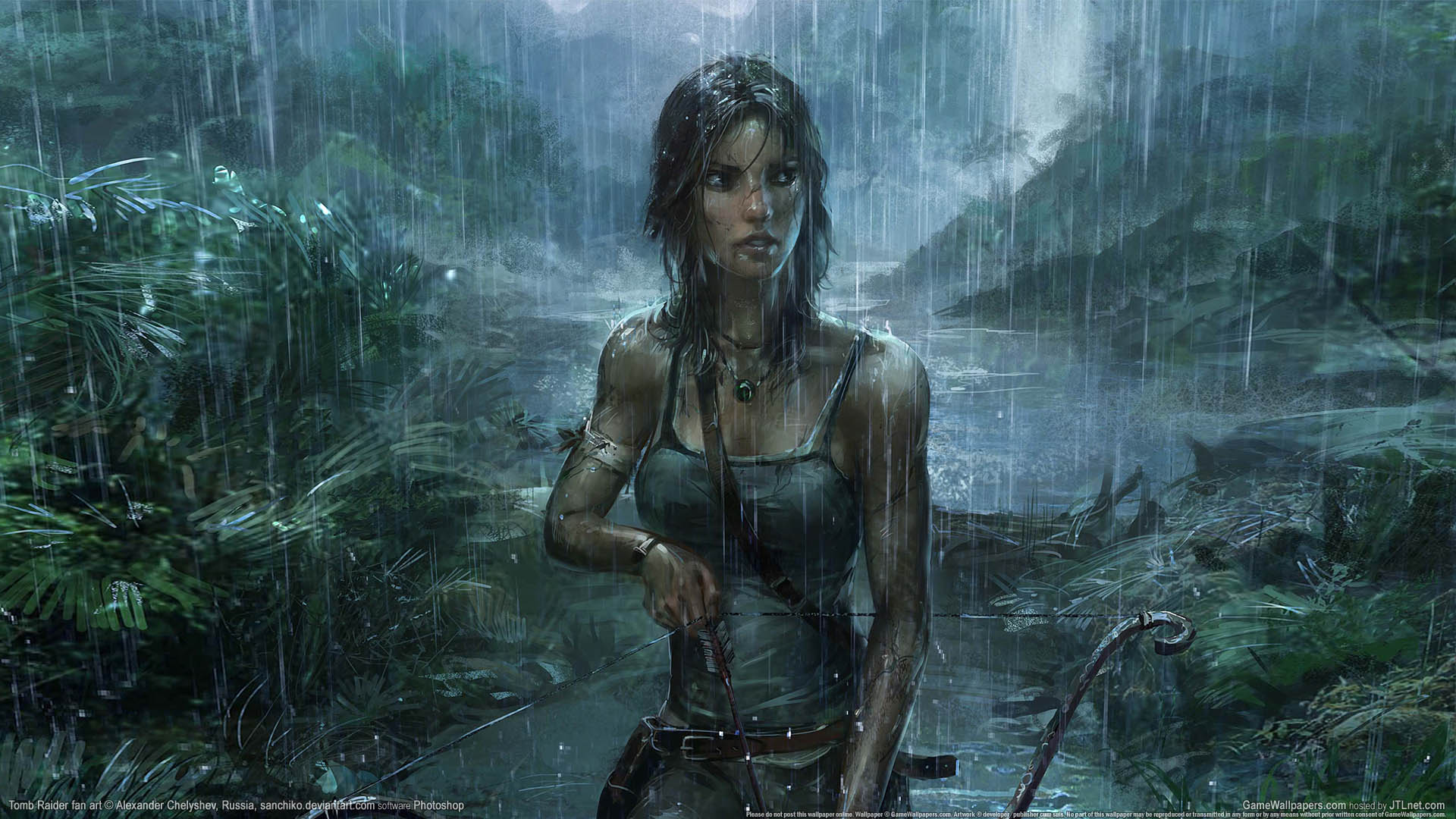 Tomb Raider fan art fond d'cran 01 1920x1080