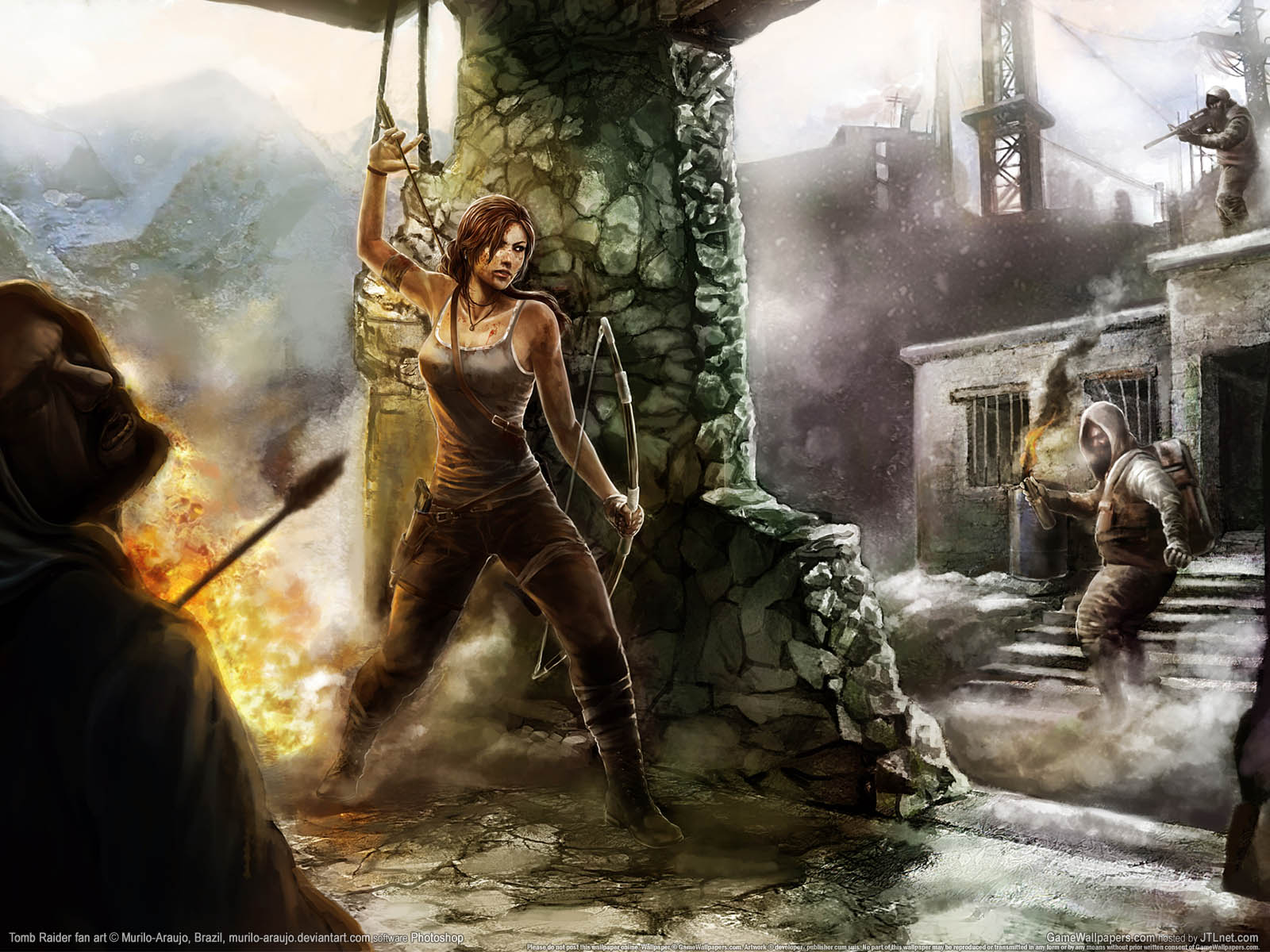 Tomb Raider fan art fond d'cran 02 1600x1200