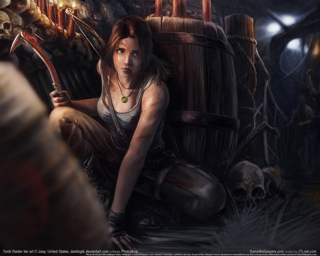 Tomb Raider fan art Hintergrundbild 03 1280x1024