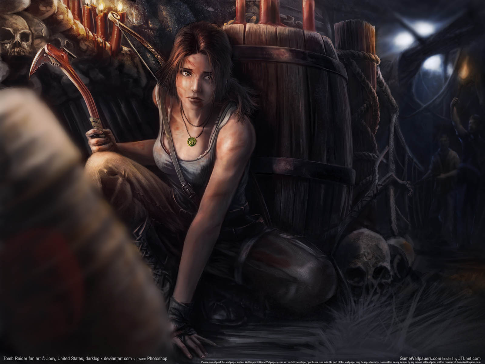 Tomb Raider fan art Hintergrundbild 03 1600x1200