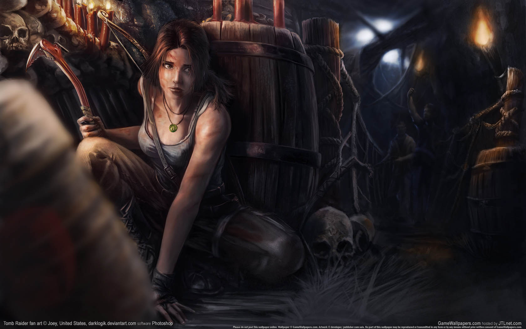 Tomb Raider fan art fond d'cran 03 1680x1050