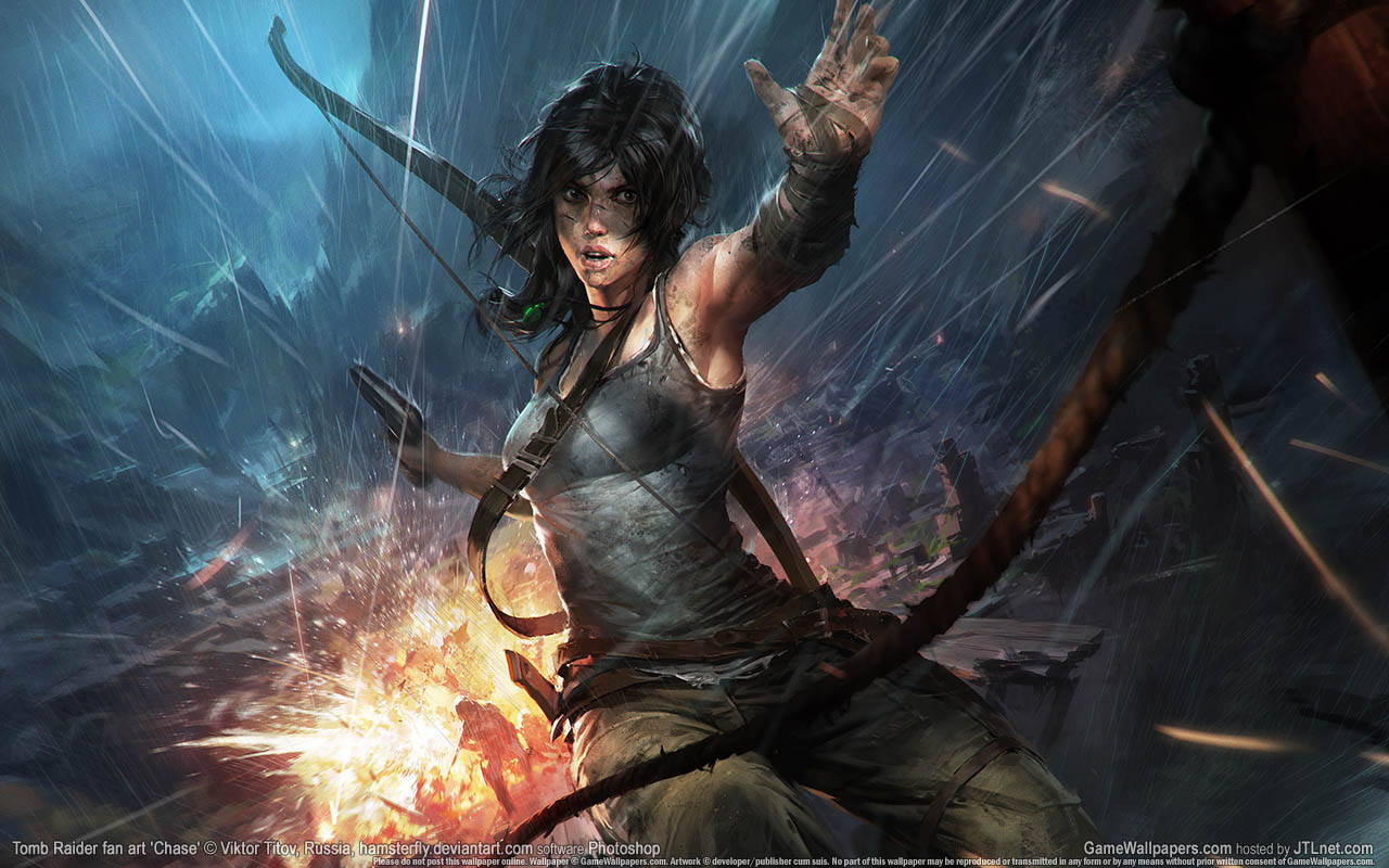 Tomb Raider fan art Hintergrundbild 04 1280x800