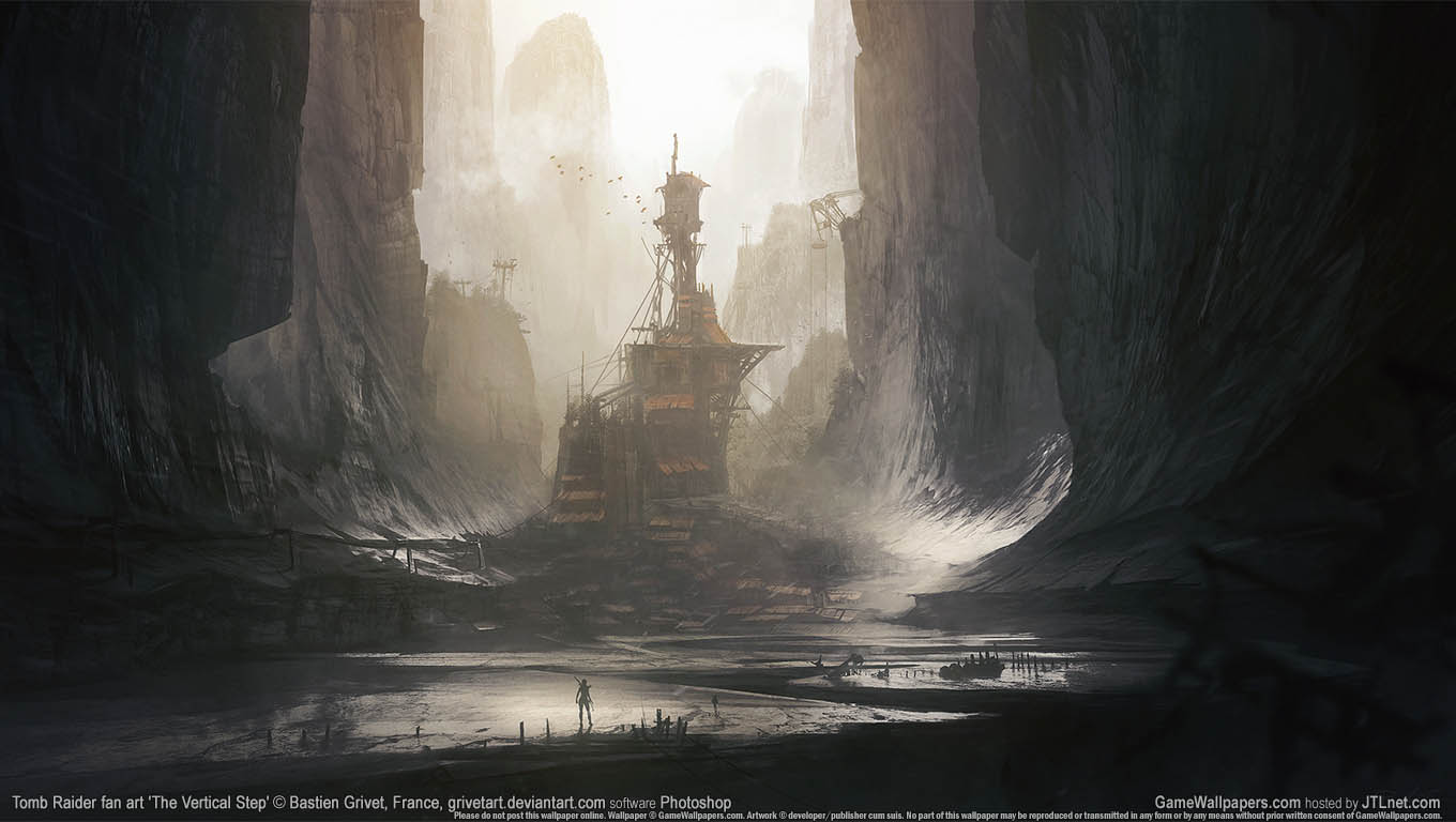 Tomb Raider fan art Hintergrundbild 05 1360x768