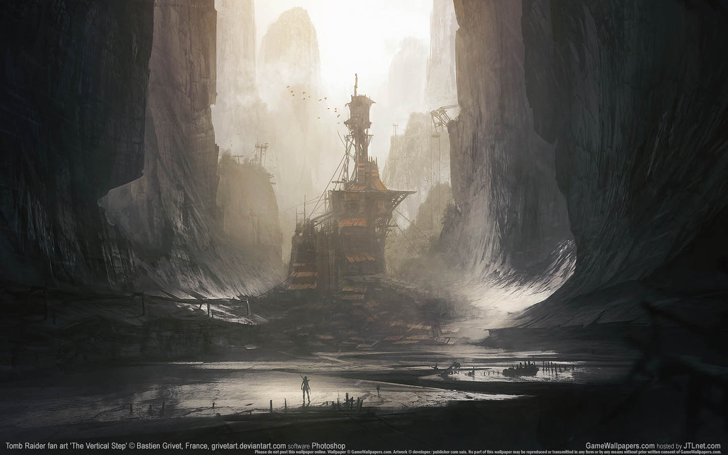 Tomb Raider fan art Hintergrundbild 05 1440x900