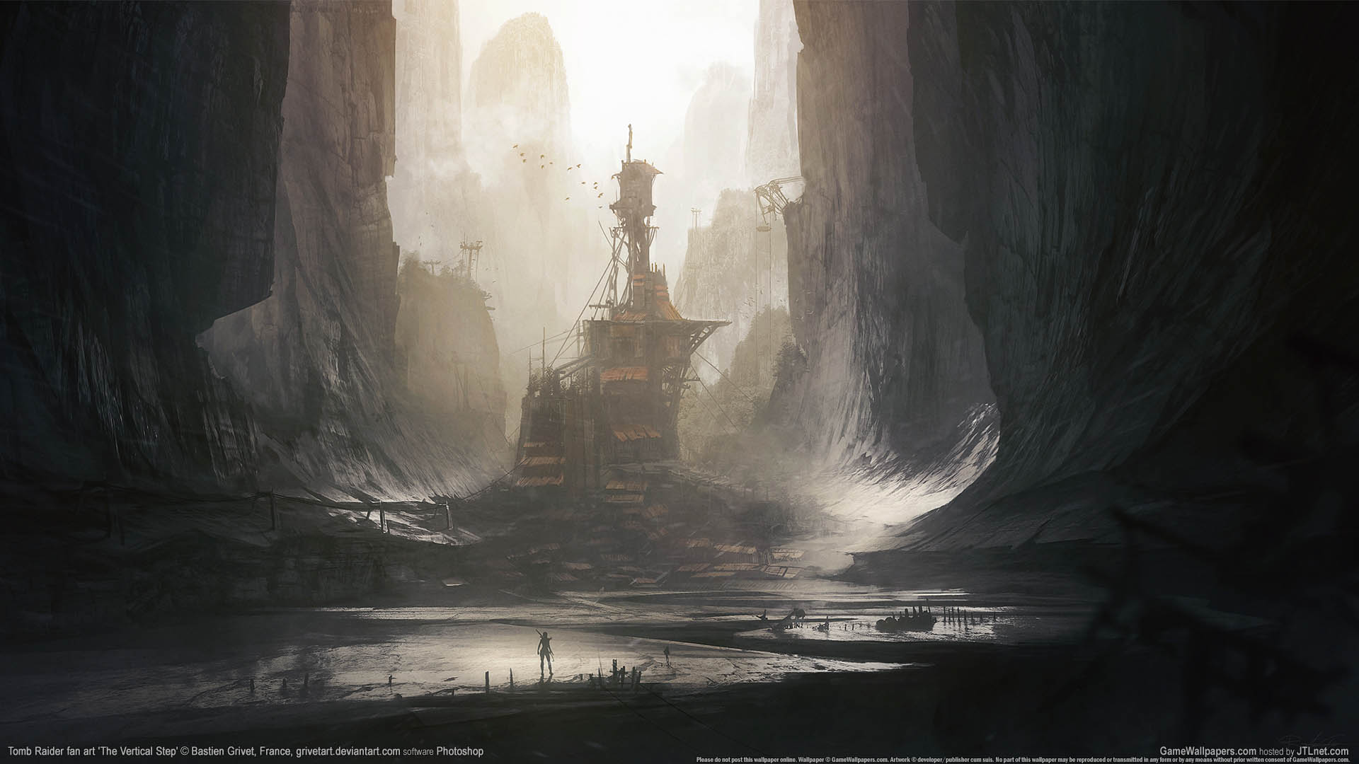 Tomb Raider fan art achtergrond 05 1920x1080