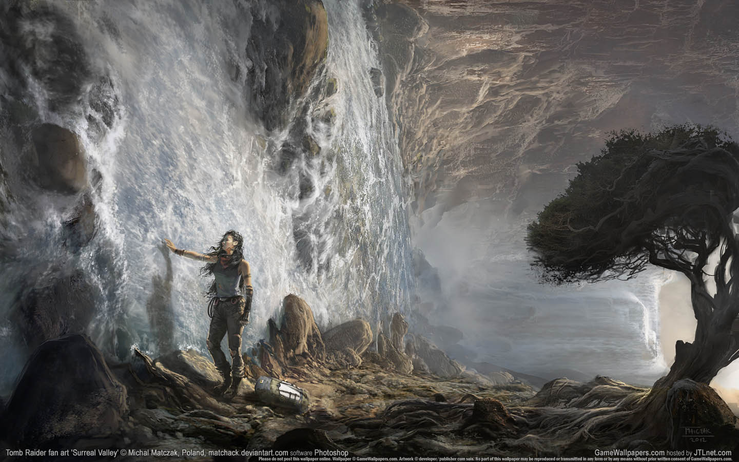 Tomb Raider fan art wallpaper 06 1440x900