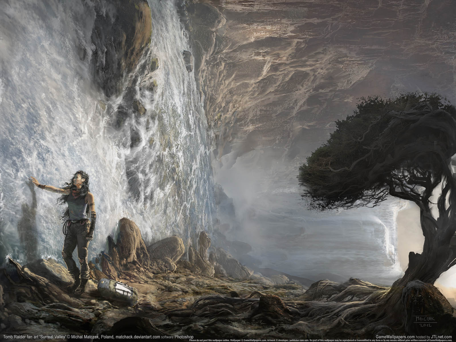 Tomb Raider fan art Hintergrundbild 06 1600x1200