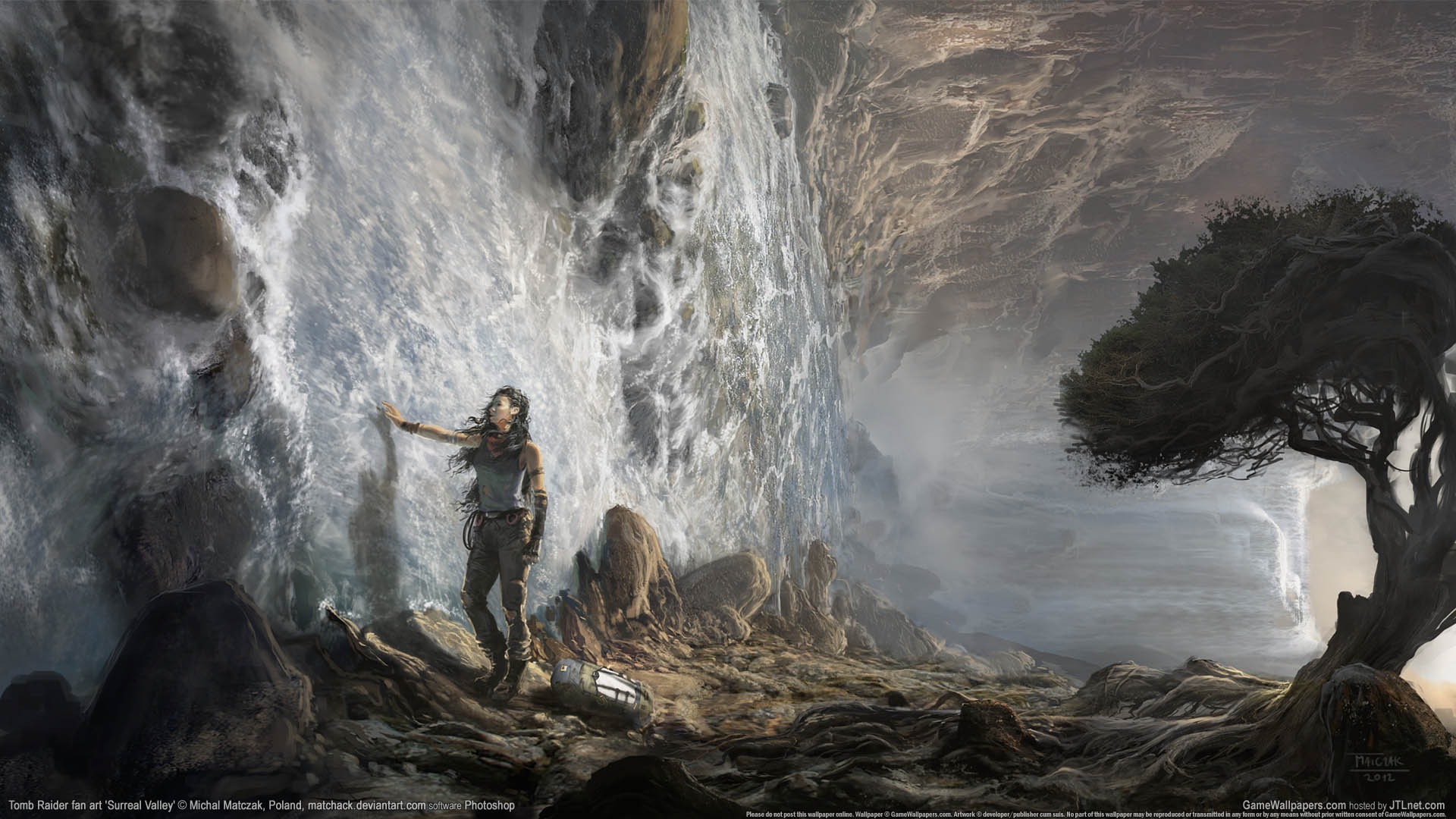 Tomb Raider fan art fond d'écran 06 1920x1080