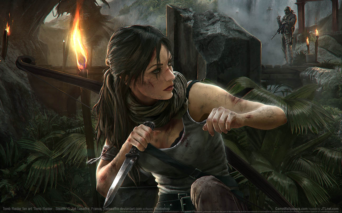 Tomb Raider fan art wallpaper 09 1440x900