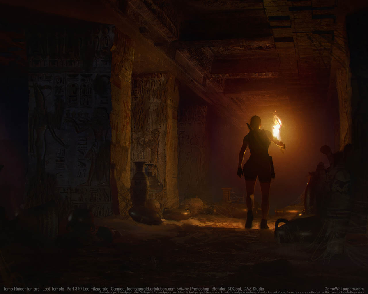 Tomb Raider fan art wallpaper 11 1280x1024