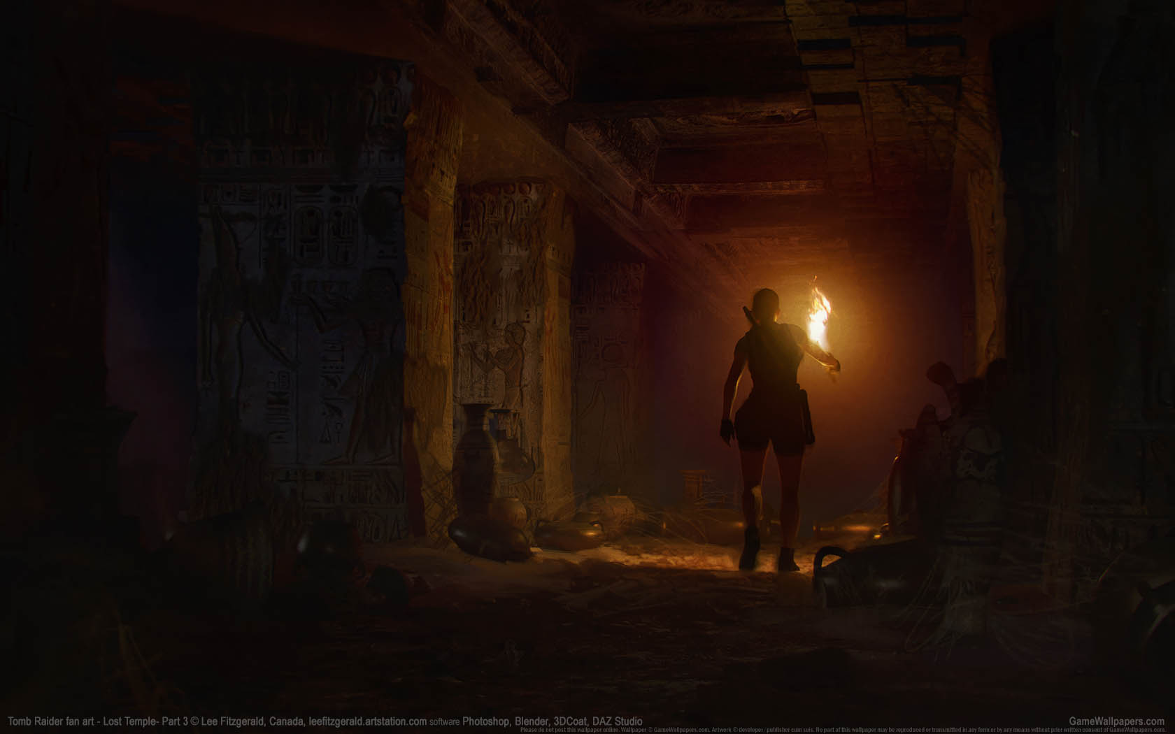 Tomb Raider fan art fond d'cran 11 1680x1050