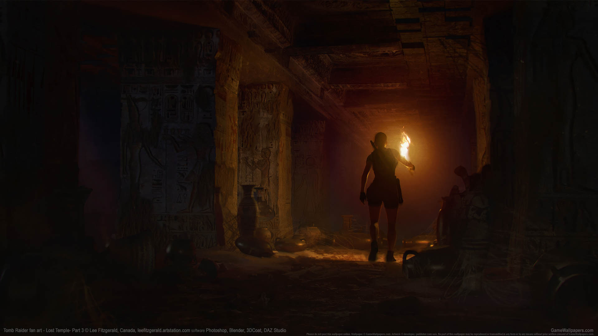 Tomb Raider fan art Hintergrundbild 11 1920x1080