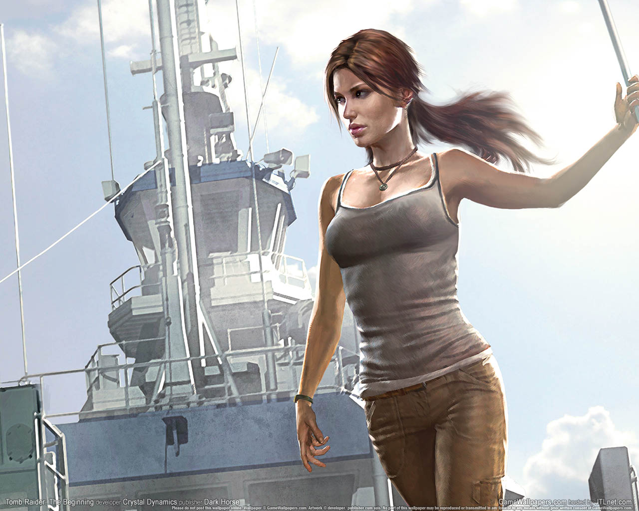 Tomb Raider: The Beginning fond d'cran 01 1280x1024
