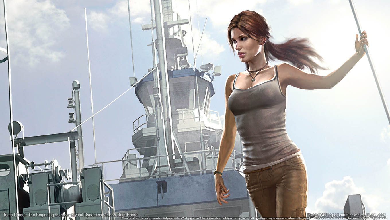 Tomb Raider: The Beginning achtergrond 01 1360x768