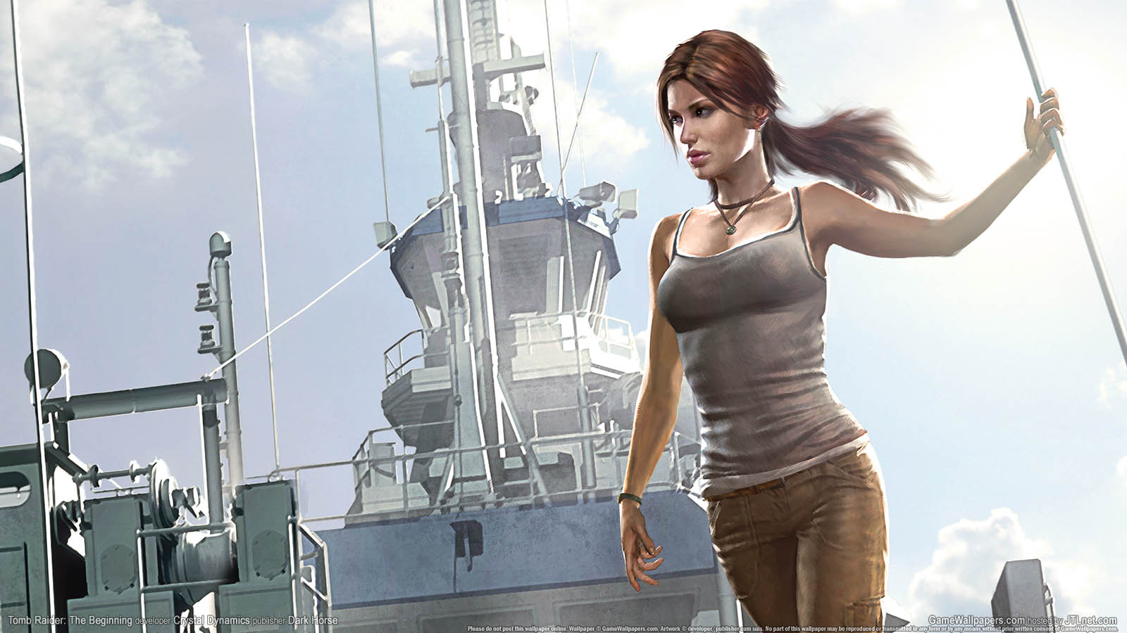 Tomb Raider: The Beginning fond d'cran 01 1600x900